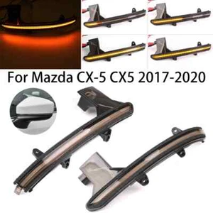 Luces LED dinámicas intermitentes indicador espejo retrovisor intermitente para Mazda CX-5 CX-8 - Imagen 1 de 5
