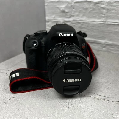 Kit de cámara réflex digital Canon EOS Rebel T3i / 600D 18,0 MP EFS 18-55 mm lente video HD Foto 1 de 4