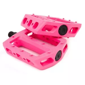 FIT PC PEDALS PINK BMX BIKE PEDALS CULT ODYSSEY S&M BMX BIKE PEDALS SUNDAY - Picture 1 of 5