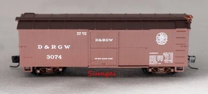 MTL DENVER & RIO GRANDE BOXCAR #3074 MICRO-TRAINS LINE 15101 Nn3 SCALE Z GAUGE - Picture 1 of 5