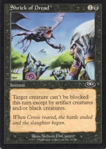 3X SHRIEK OF DREAD 53/143 PLANESHIFT MTG MAGIC HP X3 (yourdeckbuilder) - Imagen 1 de 1