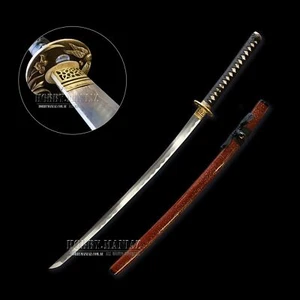 Katana Samurai japonesa plegada Katana Katana japonesa Tang Damasco Hecha a mano XII - Imagen 1 de 1
