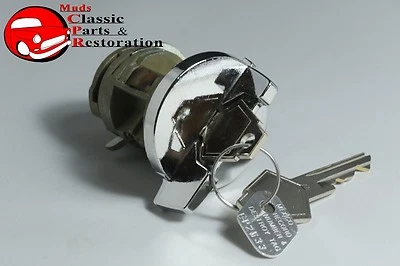 Cerradura de encendido y llaves Chrysler Dodge Plymouth 70-71 sin inclinación y telescopio Foto 1 de 4
