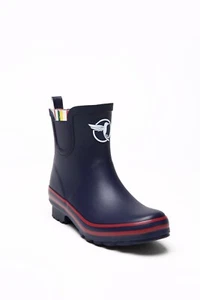 Stivaletti Evercreatures blu navy wellies corti wellies festival wellies - Foto 1 di 4