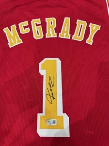 CAMISETA DEPORTIVA FIRMADA TRACY MCGRADY CON COA (BECKETT) - Imagen 1 de 4