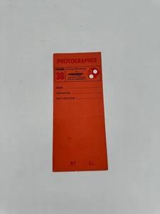 1980 Chicago Blackhawks Hockey Ticket Photo Press Pass Colorado Rockies Lysiak G - Picture 1 of 2