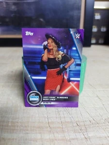 2020 Topps WWE #23 Lacey Evans Purple Parallel 98/99 - Foto 1 di 2
