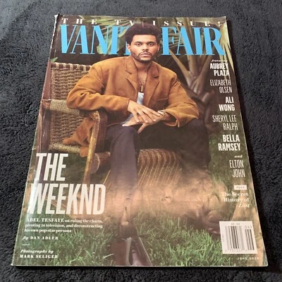 Vanity Fair Magazine June 2023 TV Issue The Weeknd Abel Tesfaye  Aubrey Plaza - Image 1 of 4