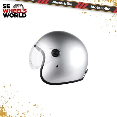 Casco de cara abierta Steelbird SBH-54 retro certificado ISI para hombre y mujer Foto 1 de 4