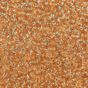 12/0 2mm DARK GOLD Silver-Lined Glass Seed Beads 50g Pack Approx 4500 Beads - Picture 1 of 3
