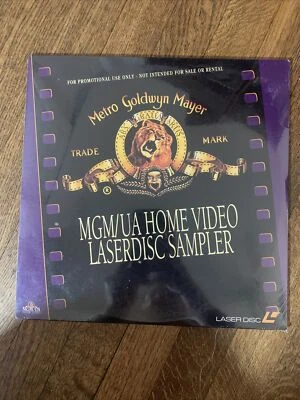 MGM/UA Home Video Laserdisc Sampler 77 Thelma & Louise New Sealed - Image 1 of 2