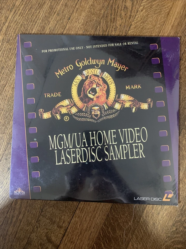 Mgm/ua Home Video Laserdisc Sampler Ml102880 Demo Disc