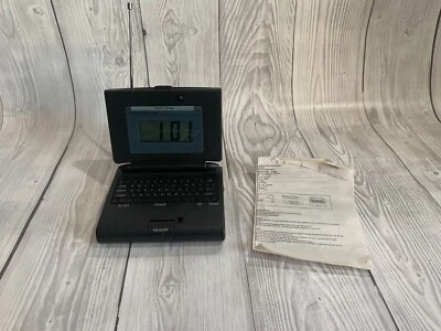 Novelty Radio Alarm Clock AM/FM in the Shape of a Laptop Computer   - Image 1 of 4