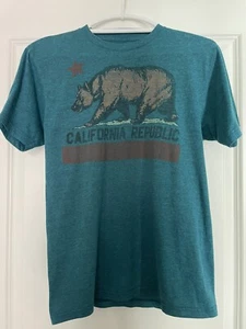 Herren True Vintage Grafik California Republic Tshirt Größe S - Bild 1 von 5