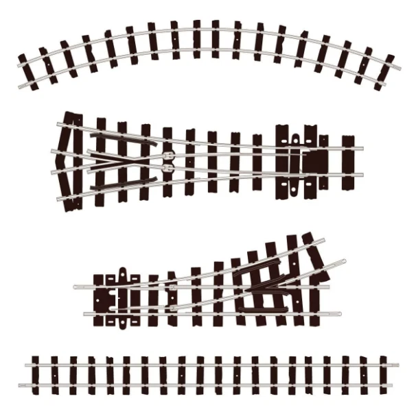 Peco Track for Model Railways Code 80 OO-9 Narrow Gauge