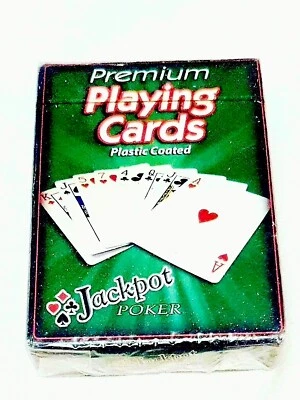 Playing Cards | Premium: Playing Cards | Plastic Coated | Jackpot Poker |  - Image 1 of 4