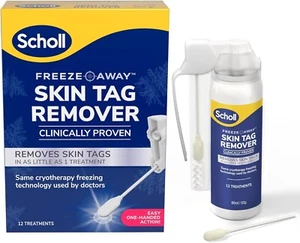 Scholl Freeze Away Skin Tag Removal Kit, Removes Skin Tags fast effective - Picture 1 of 6