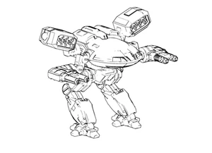 Turkina | CGL 1:265 Battlemech | Battletech Miniatura - Imagen 1 de 1