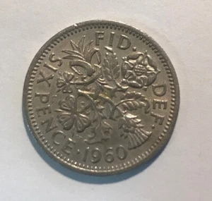1960 - Lucky Tanner - Sixpence - Coin - Circulated - Picture 1 of 1