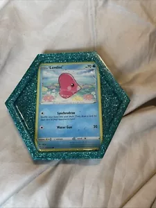 Pokemon Card Resin Coaster Featuring Luvdisc - Picture 1 of 1
