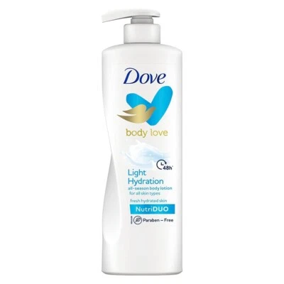 Dove Body Love Light Hydration Body Lotion For All Skin Types (400ml) 1 Pack - image 1 of 4