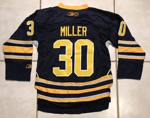 Reebok Buffalo Sabres Ryan Miller NHL STITCHED Jersey Youth S/M - Picture 1 of 10