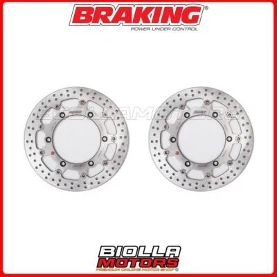 KIT DISCHI FRENO ANTERIORE BRAKING TRIUMPH SPEEDMASTER 800 2003 - 2004 [FLOTTANT - Изображение 1 из 4