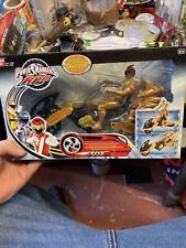 Power Rangers RPM Gold Figure & Cycle (2009) Auxiliary Trax Racing Performance T