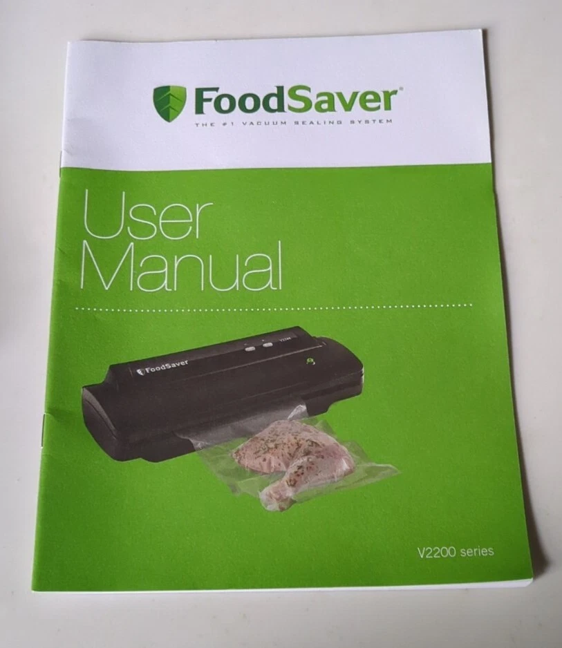 Food Saver - V2200 Series - User Manual - Изображение 1 из 1