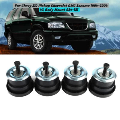 Juego de 4 montajes de carrocería para camioneta Chevy S10 1994-2004 Chevrolet GMC Sonoma 924-181 Foto 1 de 4