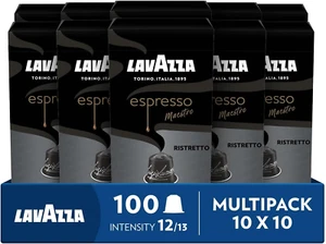 Lavazza, Espresso Maestro Ristretto, 100 Coffee Pods Compatible with Nespress... - Picture 1 of 13