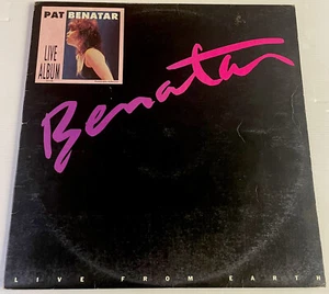 Pat Benatar Live From Earth Vinyl Record 12” 33 RPM RML-53106 Chrysalis 1983 - Picture 1 of 24