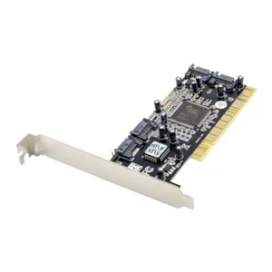 4-port PCI to Sata Expansion Card Sil 3114 Chipset RAID Controller Card Adapter - Picture 1 of 9