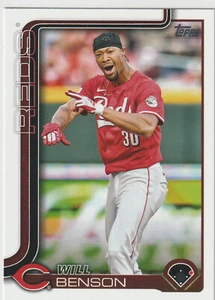 2025 Topps Series 1 MLB will Beson #52 Cincinnati Reds Outfielder - Picture 1 of 2
