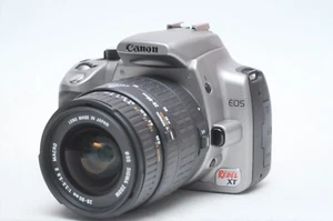 Canon EOS Digital Rebel XT DSLR Camera W/Sigma 28-80mm Lens Kit - Picture 1 of 3