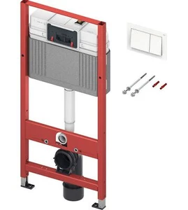 TECE TECEbase Spülkasten Vorwandelement WC Modul + Betätigungsplatte 9400400 - Bild 1 von 6