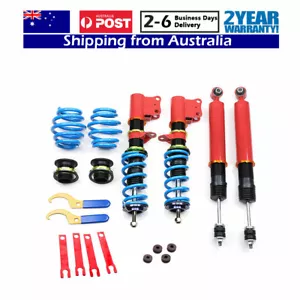 Fit Holden Commodore Statesman WH WL WK VY VT VX VZ Height Adjustable Coilovers - Picture 1 of 7