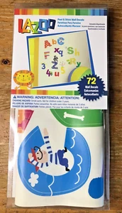 Kids Alphabet Peel and Stick Wall Decals New Stickers Childrens Child Room Decor - Picture 1 of 5