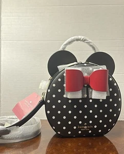 Tracolla Kate Spade X Disney Minnie Mouse, nuova con etichetta a pois, KSNY da collezione - Foto 1 di 9