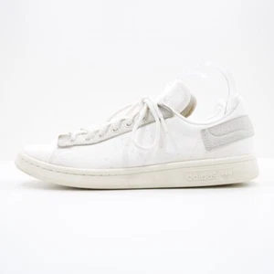 Adidas Stan Smith x Parley Ivory White Canvas Low Top Sneakers - Men's 8.5 - Picture 1 of 7