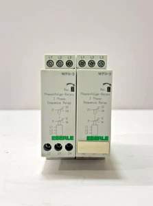 EBERLE WPH-2 3 PHASE SEQUENCE RELAY 0800 23 162 300 - Picture 1 of 7