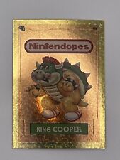 2021 Nintendopes 30a - King Cooper Foilboard Cards GPK Parody - Nintendo