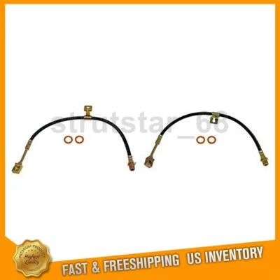 2 mangueras de freno delanteras para camioneta Chevrolet C30 1974 camioneta G30 furgoneta P30 Foto 1 de 4