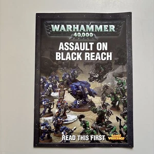 Assault on Black Reach Read This First Rule Book Warhammer 40k 5th Edition 2008 - Picture 1 of 14