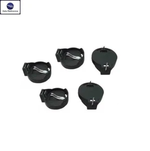 5 PZ PORTA BATTERIA PER CR2032 BOTTONE PIATTA A LITIO CONTENITORE ZOCCOLO PCB. - Picture 1 of 2