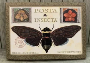 RARO! ©1996 POSTA INSETTA DI HELEN BUTTFIELD CARTOLINA LIBRO NOS - Foto 1 di 11