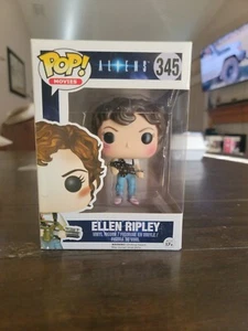 Funko Pop! Movies Aliens #345 Ellen Ripley Vaulted Vinyl Figure W/Protector - Picture 1 of 6