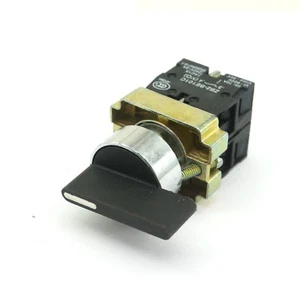 Interruptor selector de palanca extendida momentánea XB2BJ53C 2 no 3 posiciones - Imagen 1 de 4