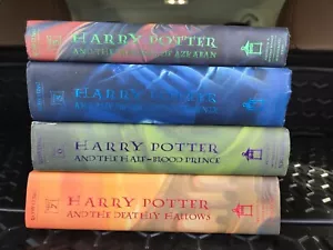 Harry Potter Hardcover Years 3, 5, 6 & 7 - JK Rowling - 1st Editions - Picture 1 of 11