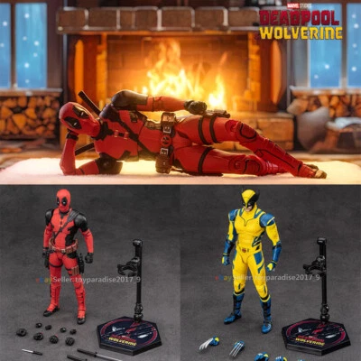 ZD Toy Deadpool & Wolverine Figura de Acción Juguete Modelo Colección Nuevo 1:10 7" 18cm Foto 1 de 4